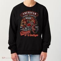 American M.O.T.O.R.C.Y.C.L.E I.N.D.I.A.N For Old Biker Women's Sweatshirt thumb 0