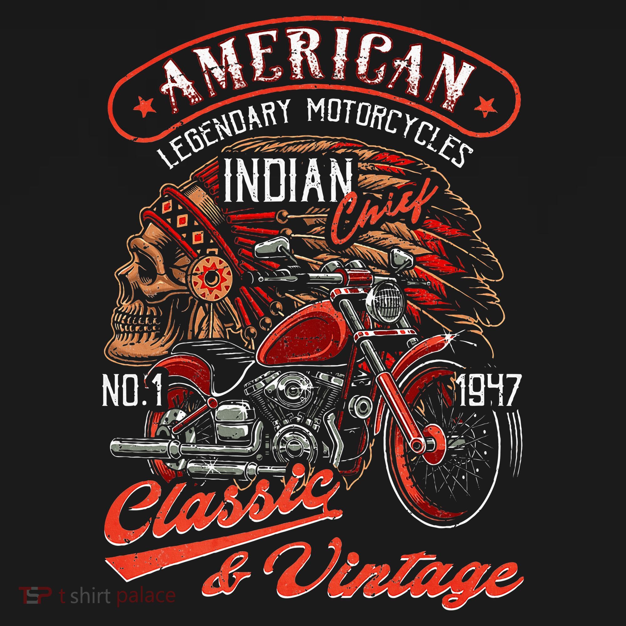 American M.O.T.O.R.C.Y.C.L.E I.N.D.I.A.N For Old Biker Apron