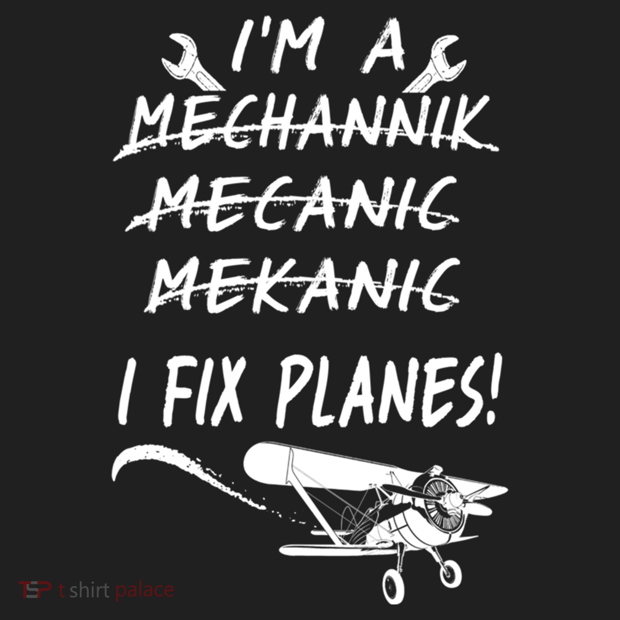 Aircraft Mechanic I'm A Mechannik Mecanic I Fix Planes Gift Women's Sweatshirt