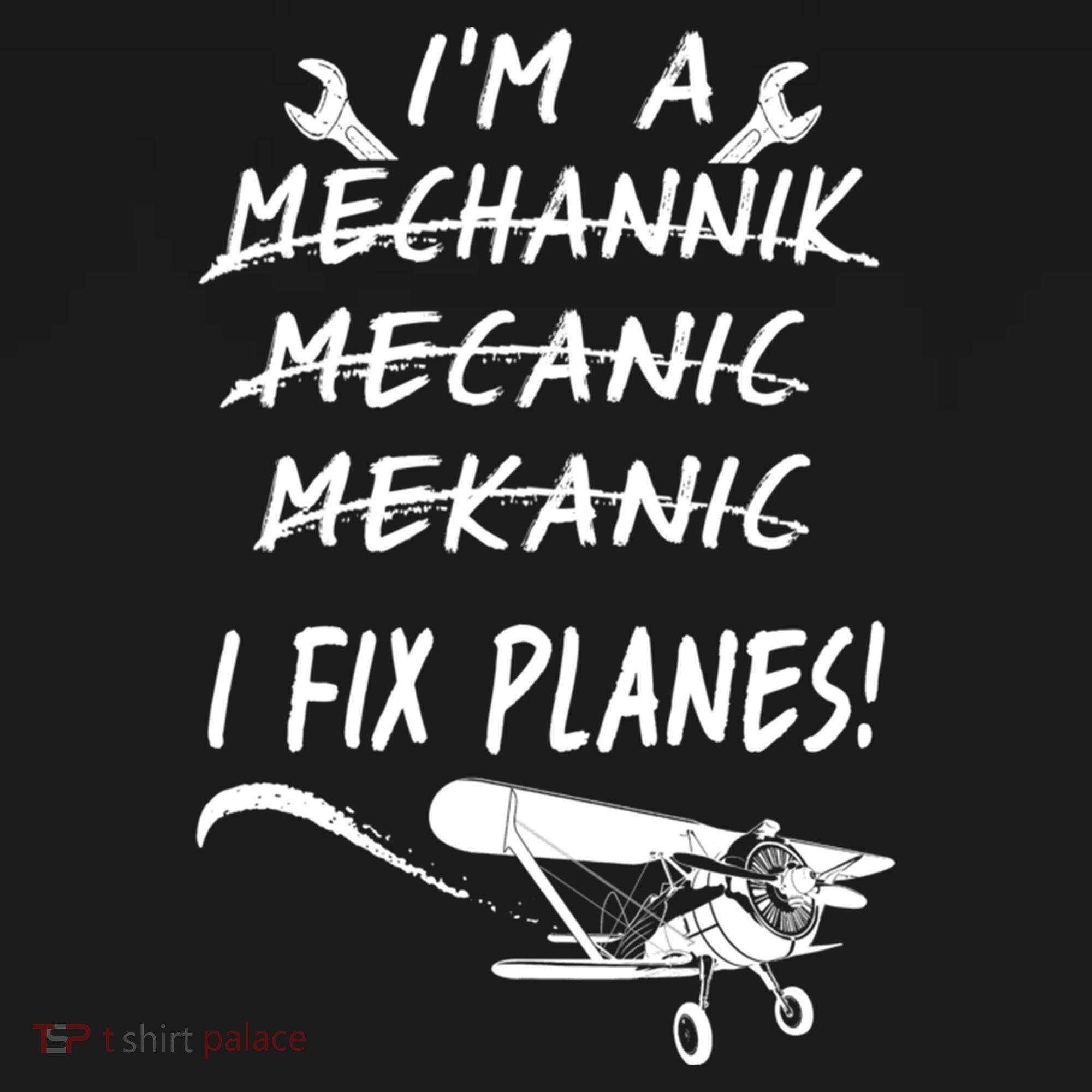 Aircraft Mechanic I'm A Mechannik Mecanic I Fix Planes Gift Women's Hoodie