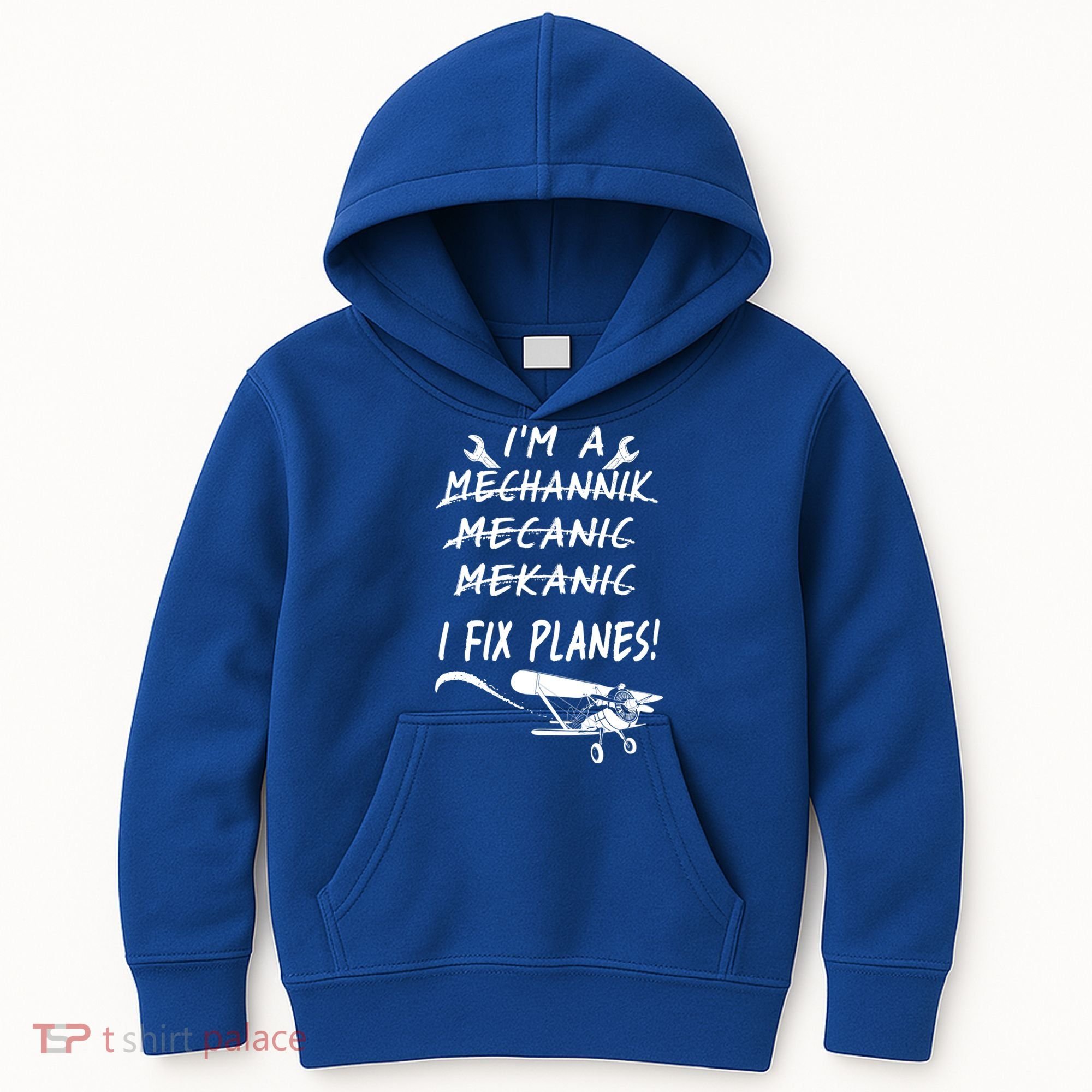Aircraft Mechanic I'm A Mechannik Mecanic I Fix Planes Gift Kids Hoodie