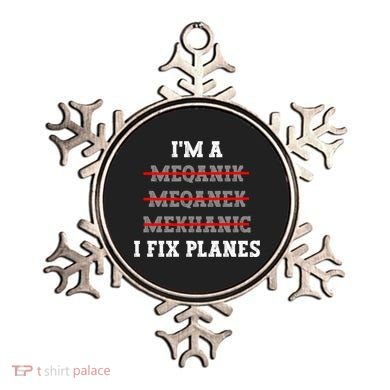 Aircraft Mechanic I Fix Planes Airplane Mechanic Gift Ornament
