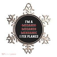 Aircraft Mechanic I Fix Planes Airplane Mechanic Gift Ornament thumb 0