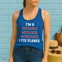 Aircraft Mechanic I Fix Planes Airplane Mechanic Gift Women's Tank Top thumb 2