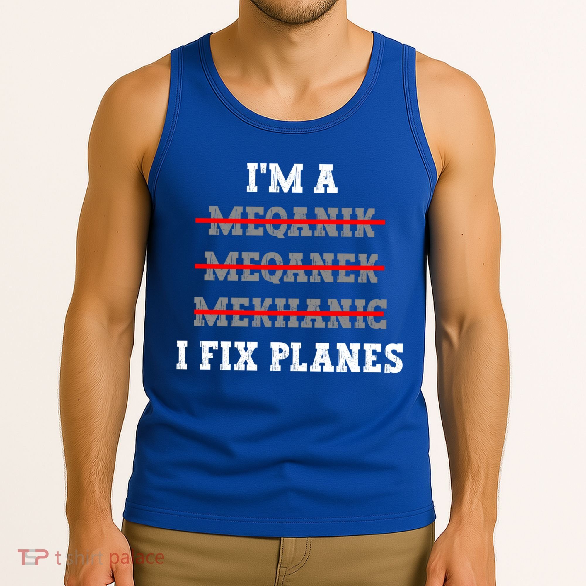 Aircraft Mechanic I Fix Planes Airplane Mechanic Gift Tank Top
