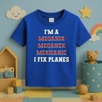 Aircraft Mechanic I Fix Planes Airplane Mechanic Gift Toddler T-Shirt thumb 3