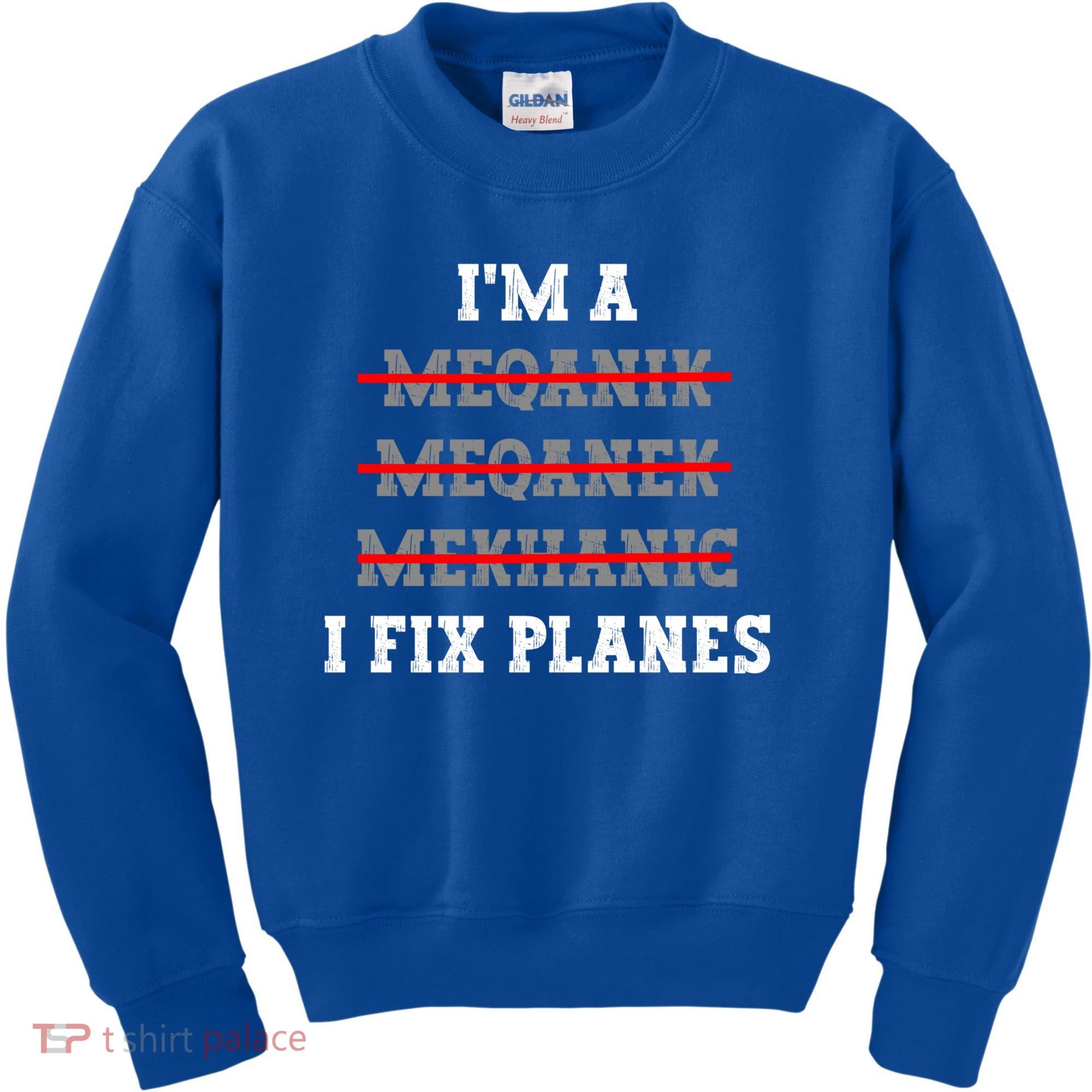 Aircraft Mechanic I Fix Planes Airplane Mechanic Gift Kids Sweatshirt