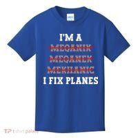 Aircraft Mechanic I Fix Planes Airplane Mechanic Gift Kids T-Shirt thumb 0