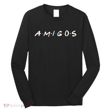 Amigos Spanish Logo Long Sleeve Shirt