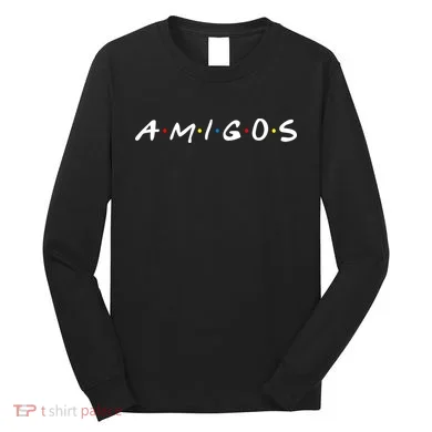 Amigos Spanish Logo Long Sleeve Shirt
