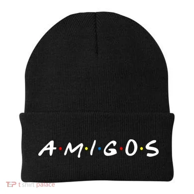 Amigos Spanish Logo Beanie