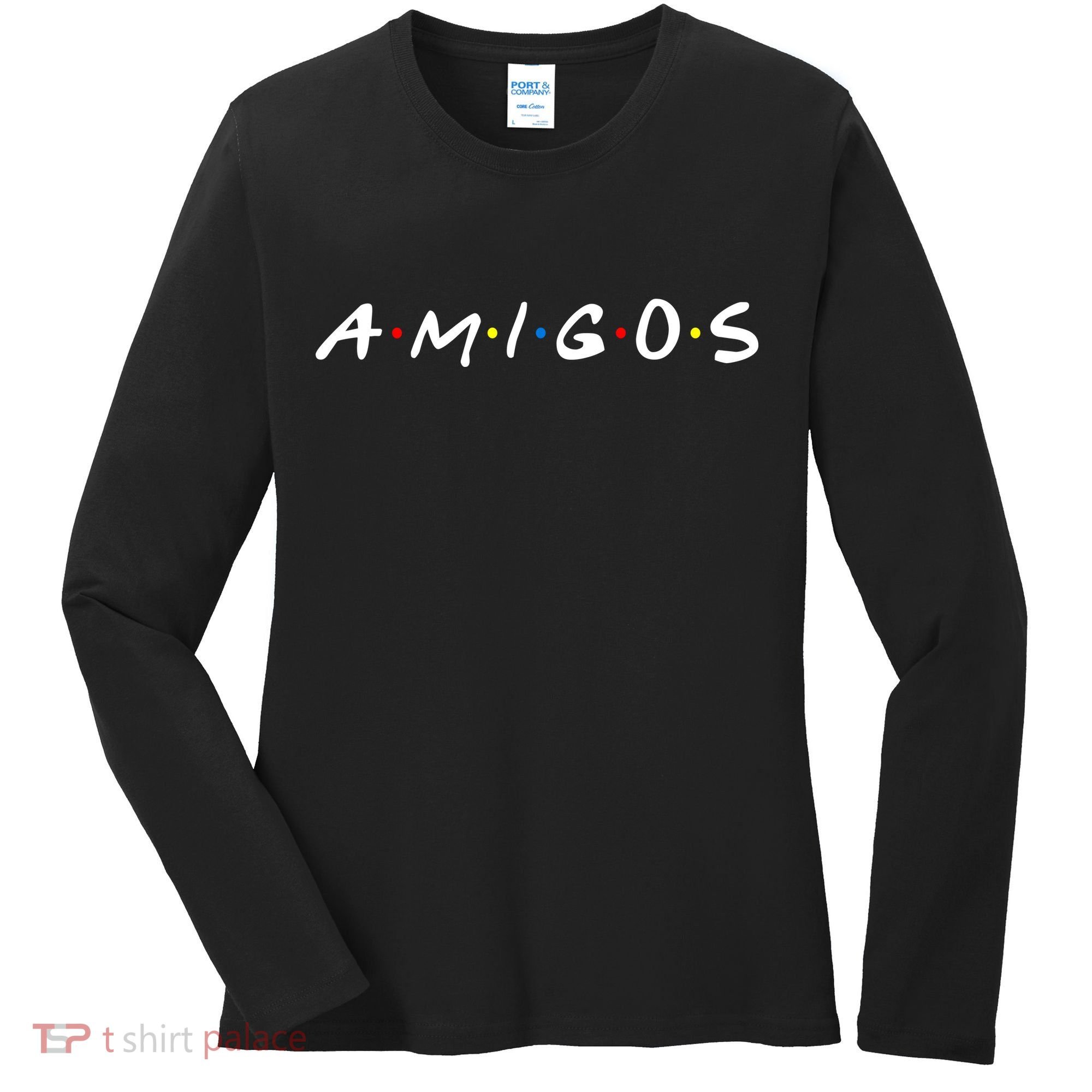 Amigos Spanish Logo Women's Long Sleeve Shirt