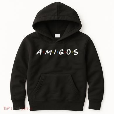 Amigos Spanish Logo Kids Hoodie