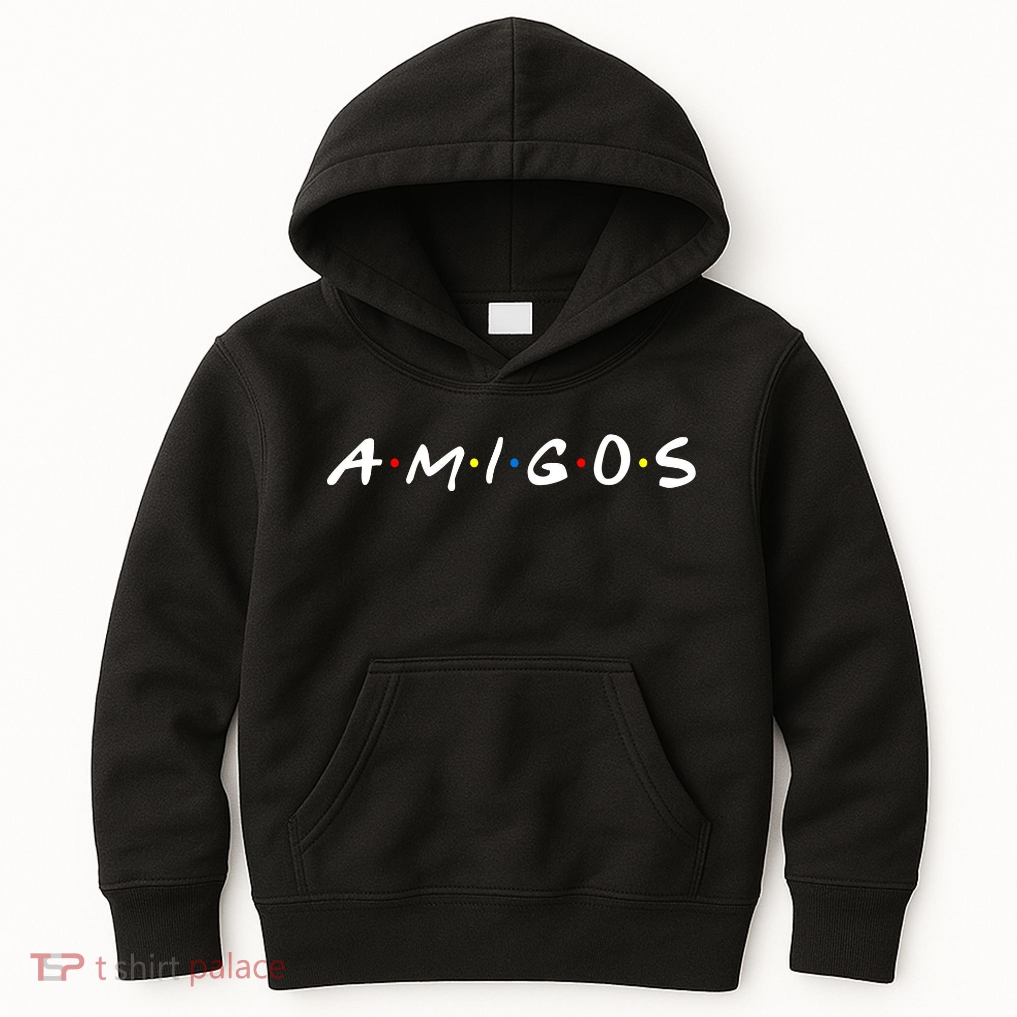 Amigos Spanish Logo Kids Hoodie