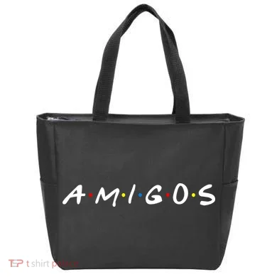 Amigos Spanish Logo Tote Bag
