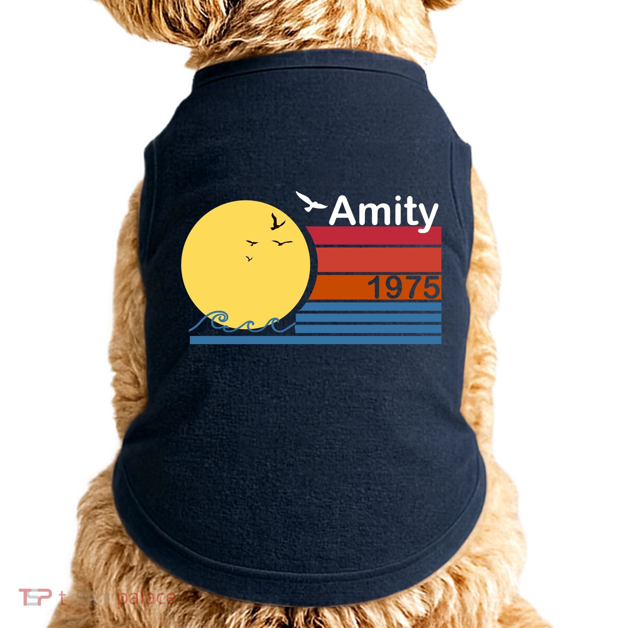 Amity 1975 Retro Doggie Tank