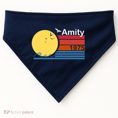 Amity 1975 Retro USA-Made Doggie Bandana