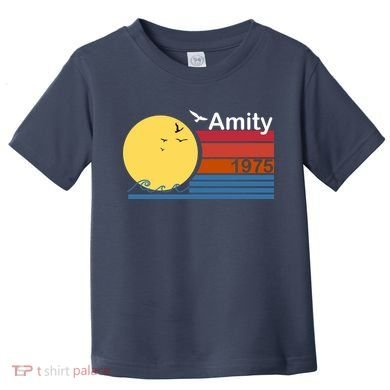Amity 1975 Retro Toddler T-Shirt