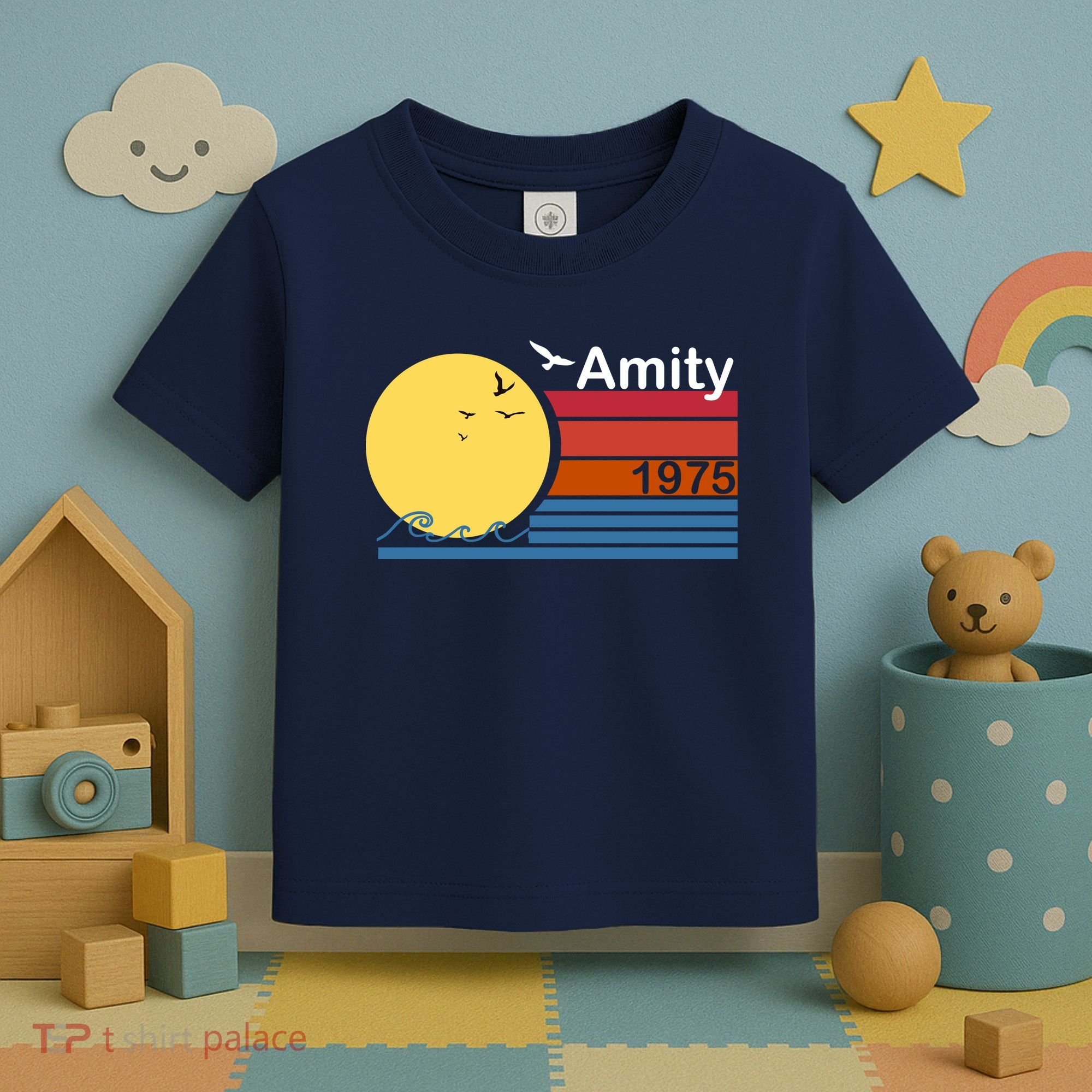 Amity 1975 Retro Toddler T-Shirt