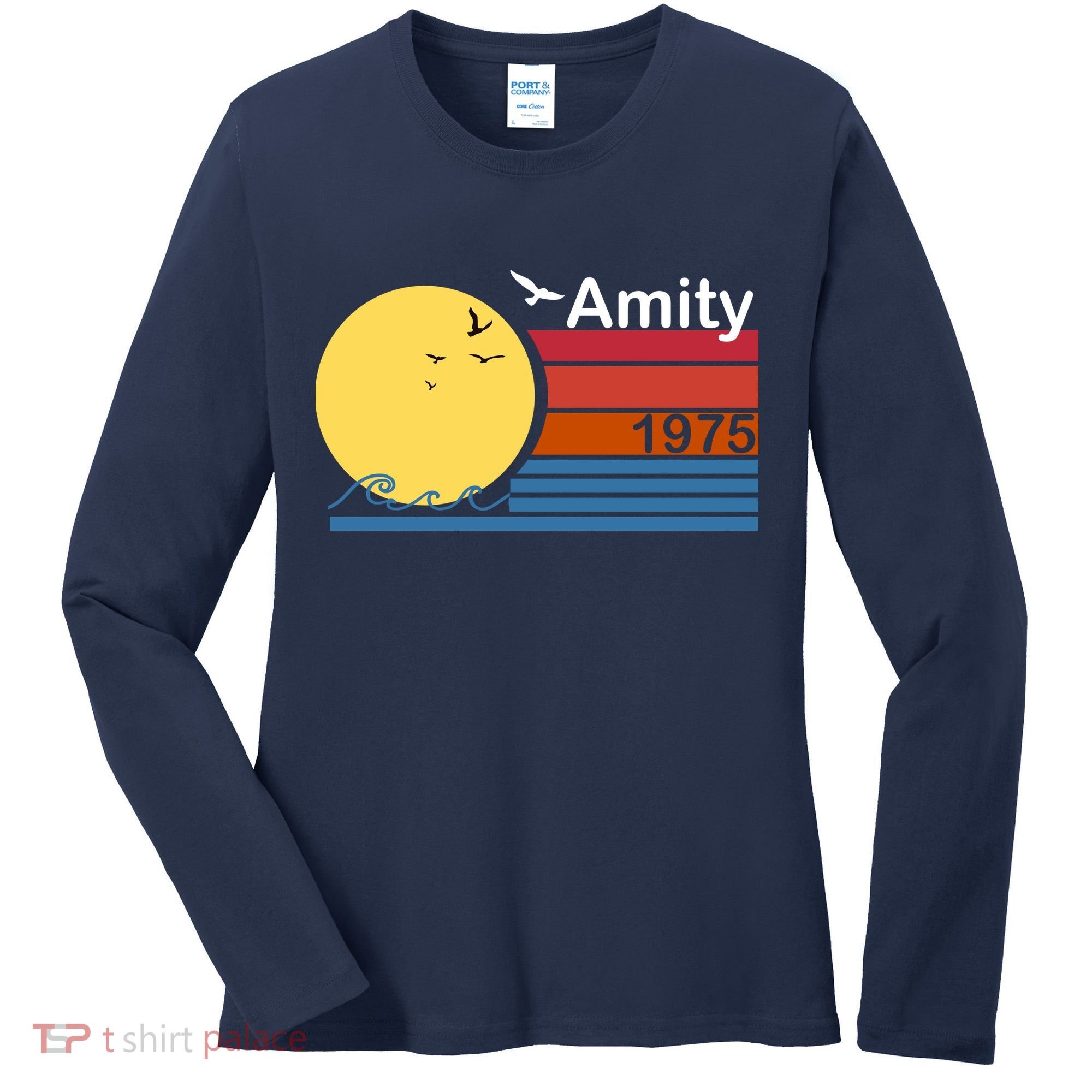 Amity 1975 Retro Women's Long Sleeve Shirt