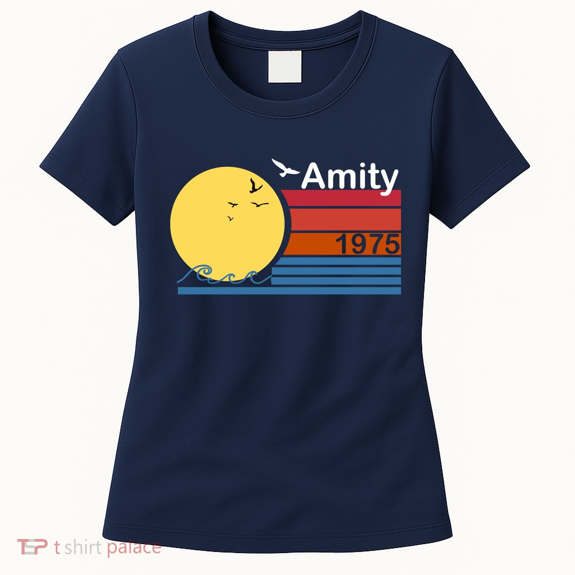 Amity 1975 Retro Women's T-Shirt