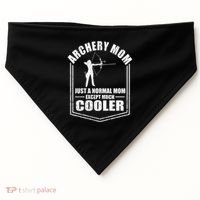 Archery Mom Just A Normal Mom Except Cooler Mothers Day Gift USA-Made Doggie Bandana thumb 0
