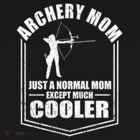 Archery Mom Just A Normal Mom Except Cooler Mothers Day Gift Women's Hoodie thumb 2