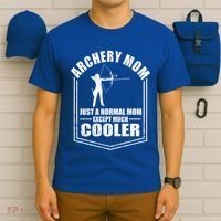 Archery Mom Just A Normal Mom Except Cooler Mothers Day Gift T-Shirt thumb 6