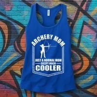 Archery Mom Just A Normal Mom Except Cooler Mothers Day Gift Women's Tank Top thumb 3