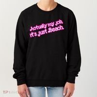 Actually My Job Its Just Beach Women's Sweatshirt thumb 0