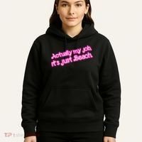 Actually My Job Its Just Beach Hoodie thumb 5