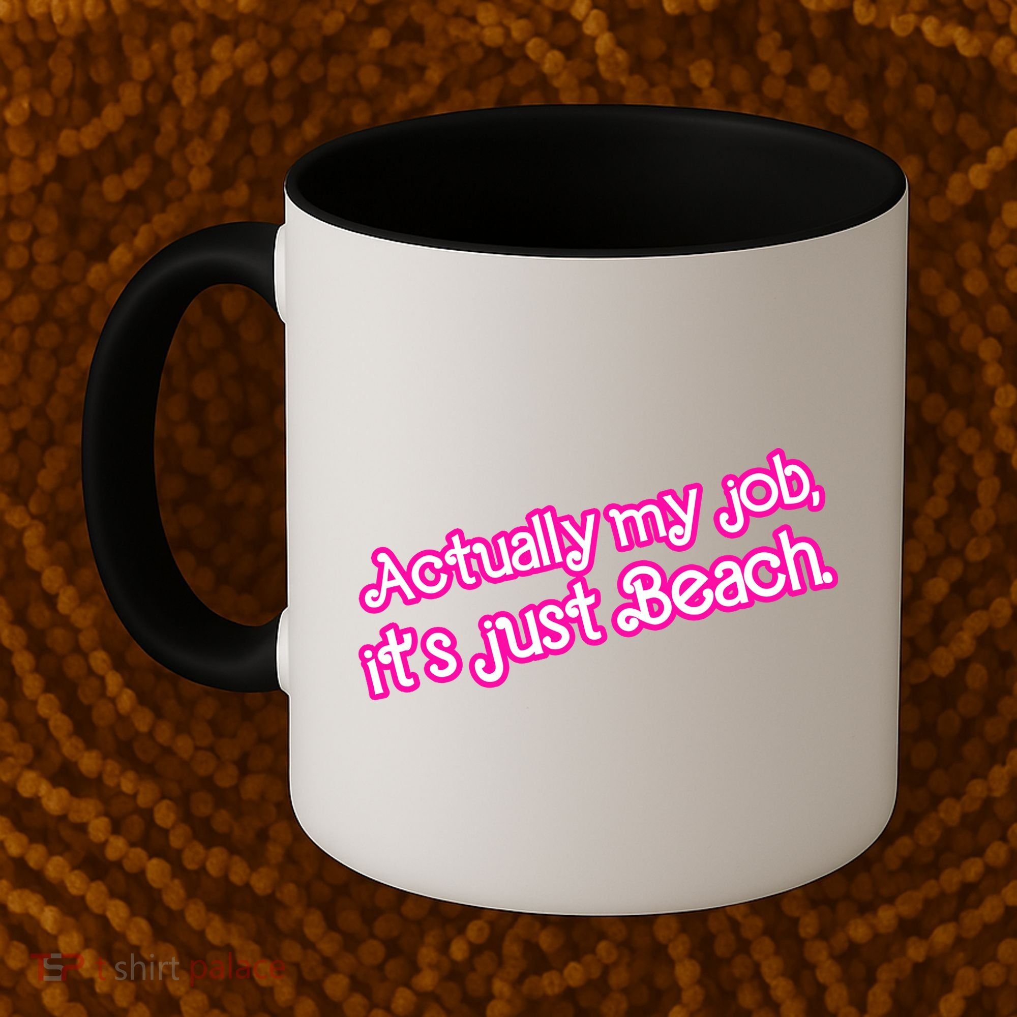 Actually My Job Its Just Beach Coffee Mug