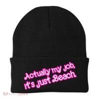 Actually My Job Its Just Beach Beanie thumb 0