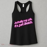 Actually My Job Its Just Beach Women's Tank Top thumb 3