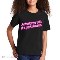 Actually My Job Its Just Beach Kids T-Shirt thumb 2