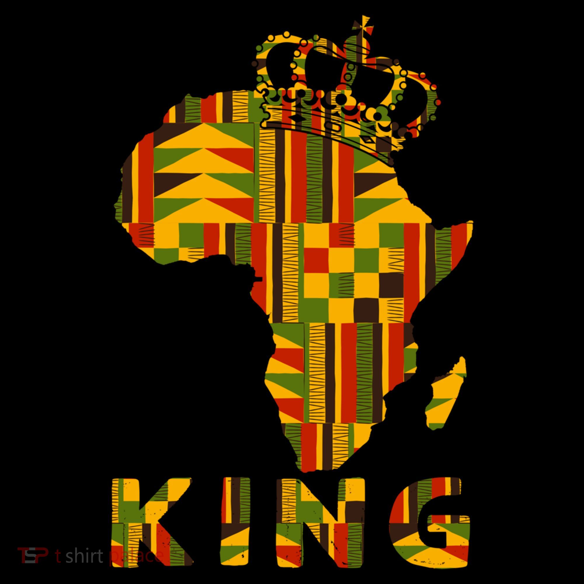 Africa Map Kente Cloth For King African Lover Funny Gift Coffee Mug