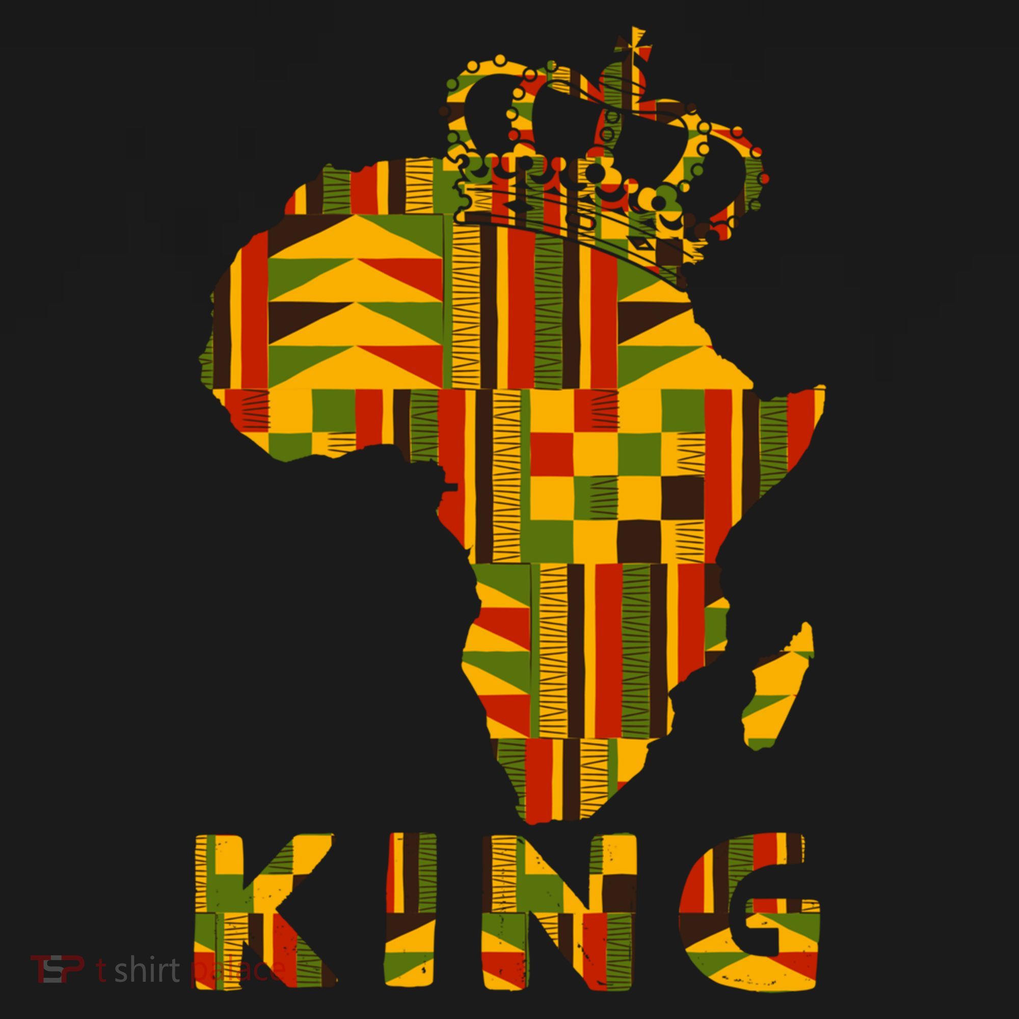 Africa Map Kente Cloth For King African Lover Funny Gift Women's Hoodie