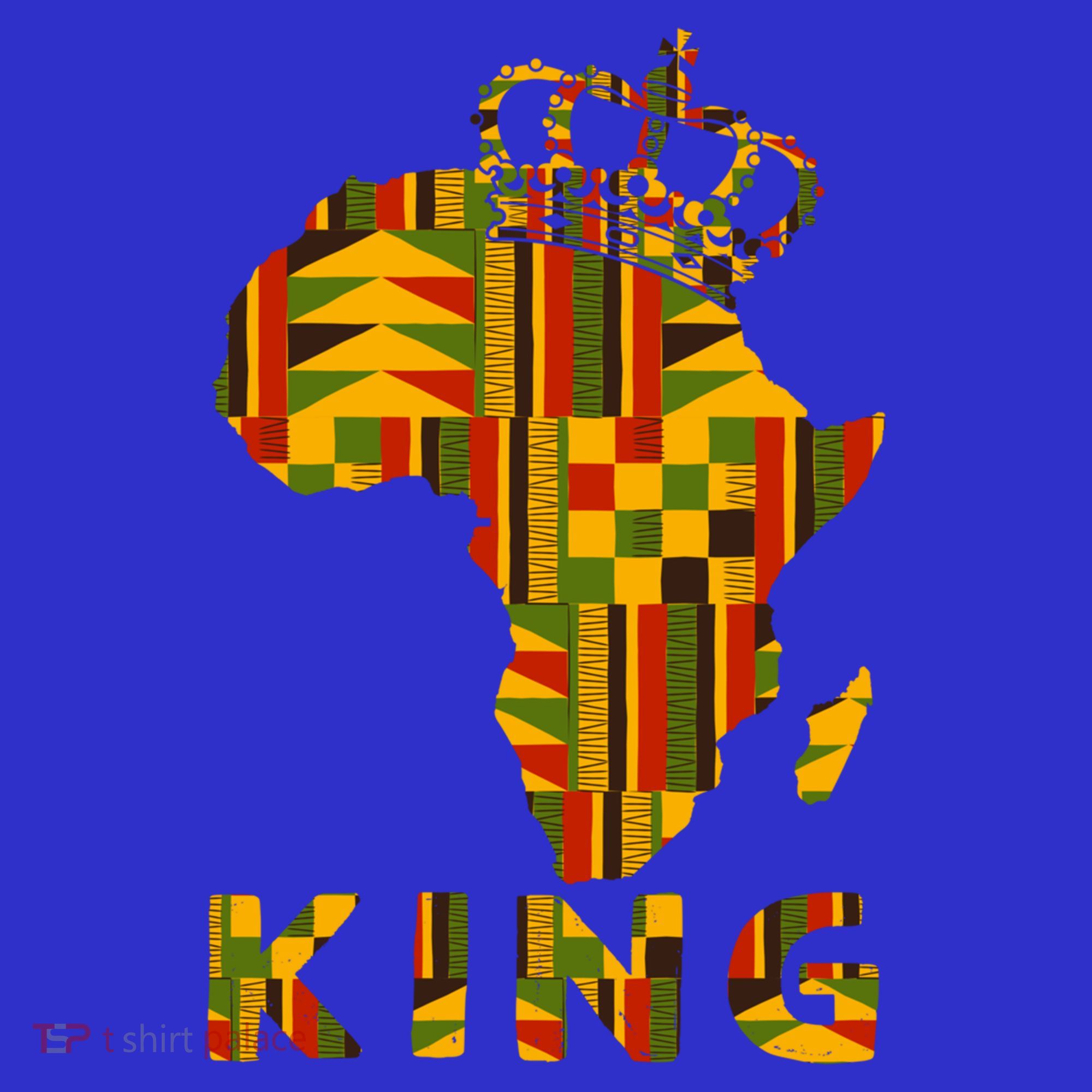 Africa Map Kente Cloth For King African Lover Funny Gift Visor