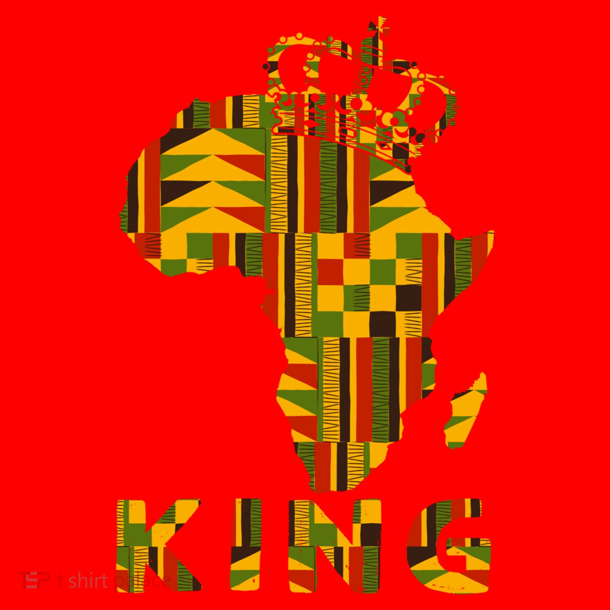 Africa Map Kente Cloth For King African Lover Funny Gift Santa Hat