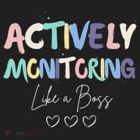Actively Monitoring Like A Boss State Testing Day Teacher Beanie thumb 2