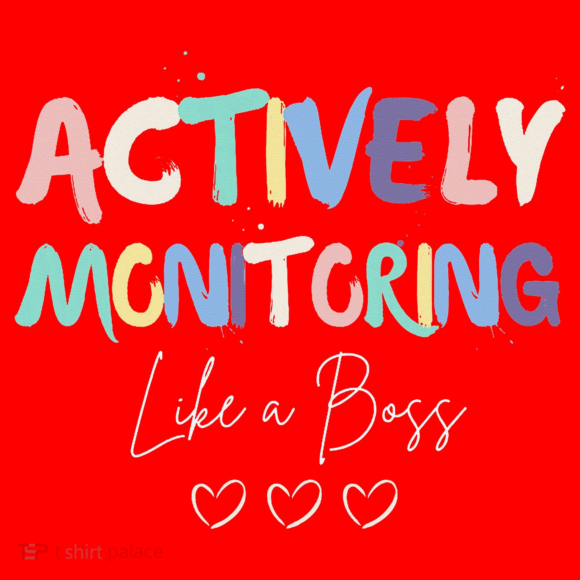Actively Monitoring Like A Boss State Testing Day Teacher Santa Hat