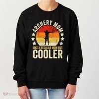 Archery Mom Like A Regular Mom But Cooler Mother's Day Gift Women's Sweatshirt thumb 0