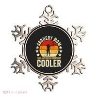 Archery Mom Like A Regular Mom But Cooler Mother's Day Gift Ornament thumb 0