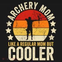 Archery Mom Like A Regular Mom But Cooler Mother's Day Gift Ornament thumb 1