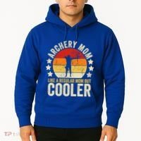 Archery Mom Like A Regular Mom But Cooler Mother's Day Gift Hoodie thumb 2