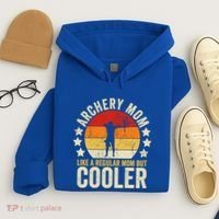 Archery Mom Like A Regular Mom But Cooler Mother's Day Gift Hoodie thumb 4