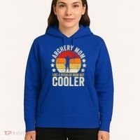 Archery Mom Like A Regular Mom But Cooler Mother's Day Gift Hoodie thumb 5