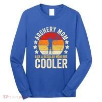 Archery Mom Like A Regular Mom But Cooler Mother's Day Gift Long Sleeve Shirt thumb 0