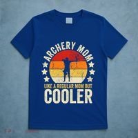 Archery Mom Like A Regular Mom But Cooler Mother's Day Gift T-Shirt thumb 5