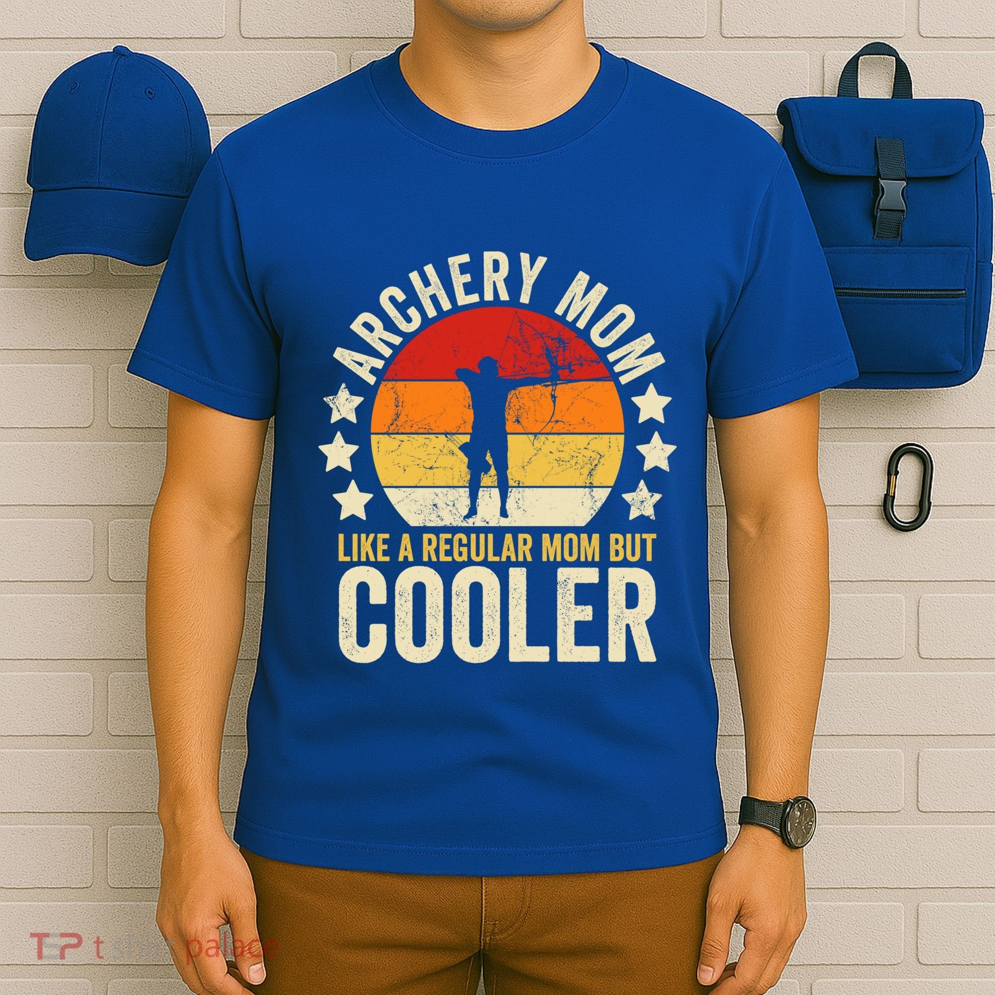 Archery Mom Like A Regular Mom But Cooler Mother's Day Gift T-Shirt